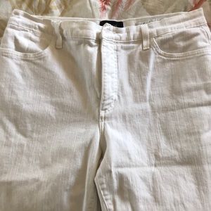 Not Your Daughters White Jeans Size 14